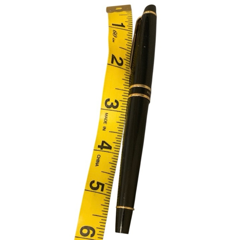 Waterman PEN Expert Rollerball Black Lacquer & Gold Trim Vintage New Cartridge - Picture 8 of 9
